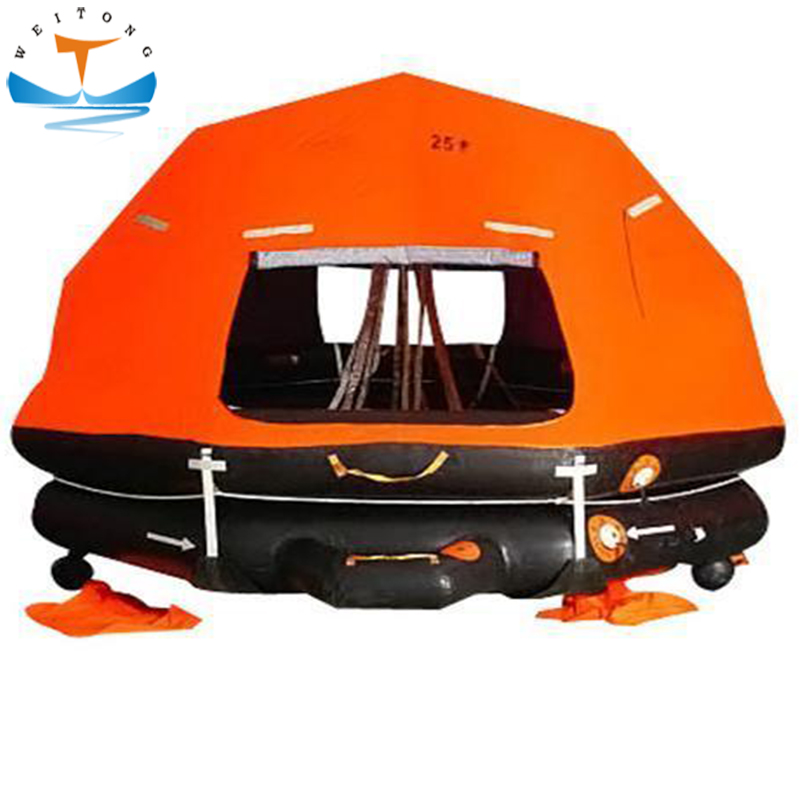 IMPA Code 330219/330220 20/25 Men Davit Launching Type Inflatable Life Raft